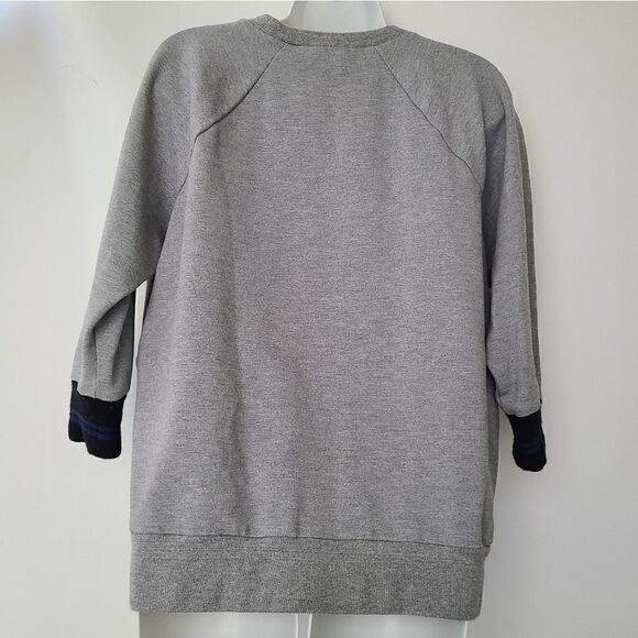 Public School for J. CREW Grey Sweatshirt S - Picture 4 of 8